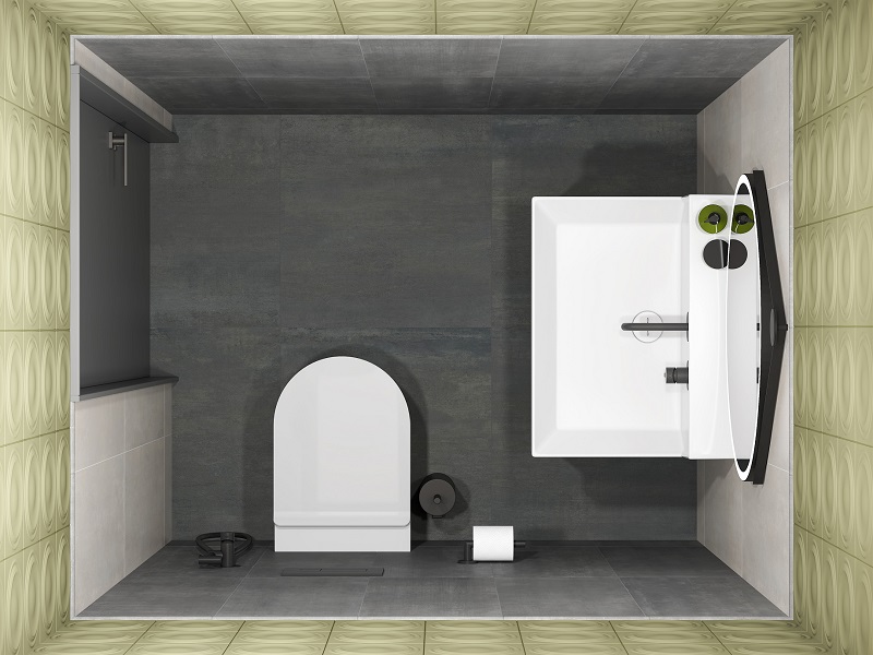 Туалетная комната Аква Альта / Гварди