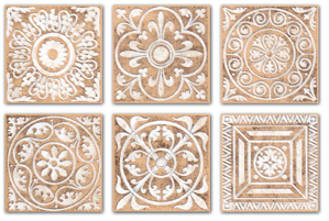 Вставка Сонет карамель 4,7x4,7x0,8