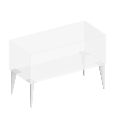 Ножки Atollo-Cono/Атолло-Коно классические, белые матовые