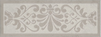 Декор Монсанту 2 серый светлый 15x40x0,8 Декор Монсанту 2 серый светлый 15x40x0,8