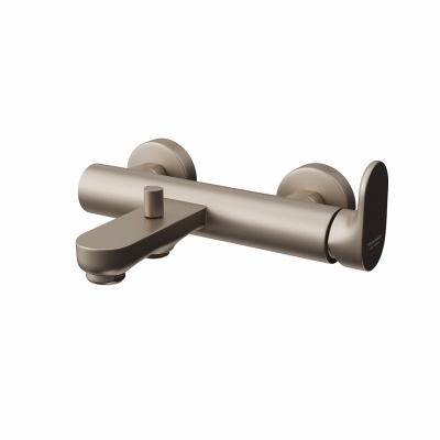 Смеситель для ванны Ole/Оле настенный, золотой атласный