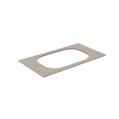 Столешница Magica/Маджика Риккарди 90 см, бежевая матовая (без отв. под смеситель) Столешница Magica/Маджика Риккарди 90 см, бежевая матовая (без отв. под смеситель)