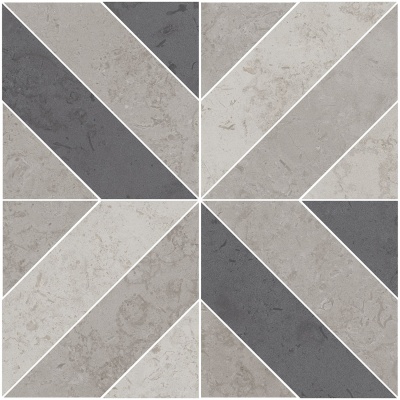 Декор Про Лаймстоун серый матовый 60x60x1,1