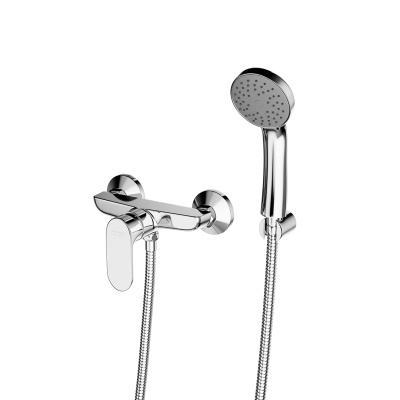 Смеситель для душа Piano/Пиано настенный без излива, хром глянец