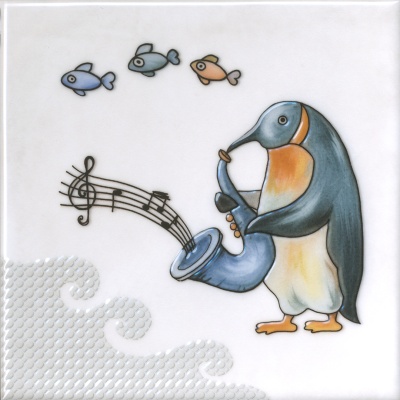 Декор Симфония 5 глянцевый 20x20x0,69