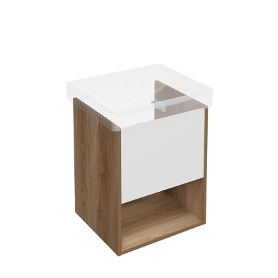 Тумба Pro/Про подвесная 1 ящик 50, вяз Тумба Pro/Про подвесная 1 ящик 50, вяз