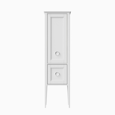 Пенал Plaza Classic/Плаза Классик напольный 175, белый матовый Пенал Plaza Classic/Плаза Классик напольный 175, белый матовый