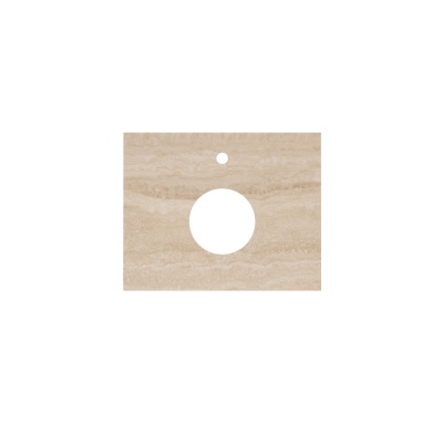 Столешница из керамогранита Риальто 60х48, бежевая Столешница из керамогранита Риальто 60х48, бежевая