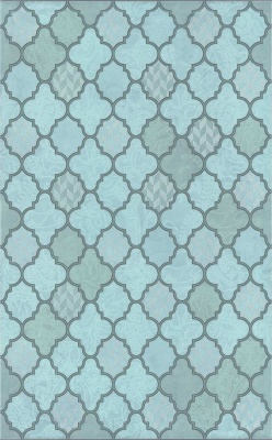 Декор Фоскари бирюзовый глянцевый 25x40x0,8 Декор Фоскари бирюзовый глянцевый 25x40x0,8