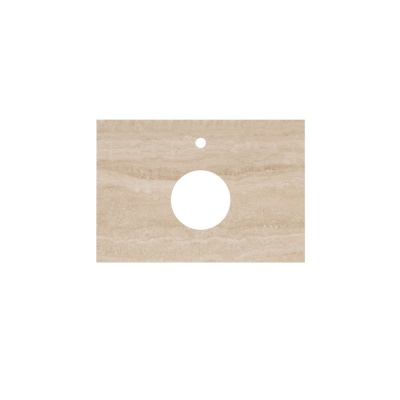 Столешница из керамогранита Риальто 70x48, бежевая Столешница из керамогранита Риальто 70x48, бежевая