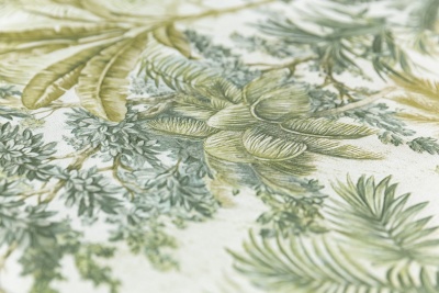 Обои виниловые Оазис мотив, зелёный