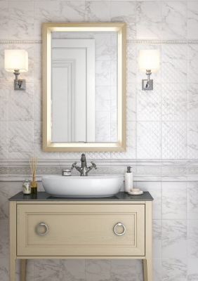 Зеркало Plaza Classic/Плаза Классик 65, капучино матовое