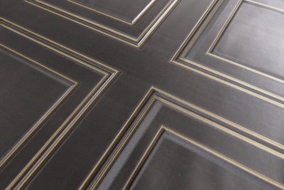 Обои виниловые Буазери мотив, черный Обои виниловые Буазери мотив, черный