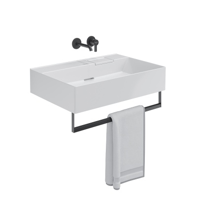 Раковина Logica/Лоджика мебельная\подвесная без отверстий 70, белая глянцевая Раковина Logica/Лоджика мебельная\подвесная без отверстий 70, белая глянцевая