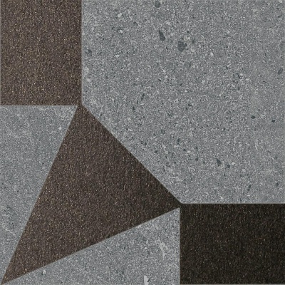 Декор Матрикс серый тёмный 20x20x0,8