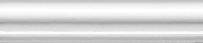 Бордюр Багет Авеллино белый глянцевый 15x3x1,6