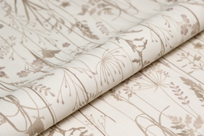 Обои виниловые на флизелиновой основе Платан, мотив, бежевый