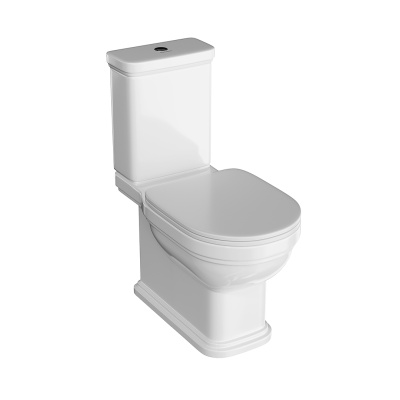 Сиденье Pompei/Помпеи для напольного унитаза, белое глянцевое