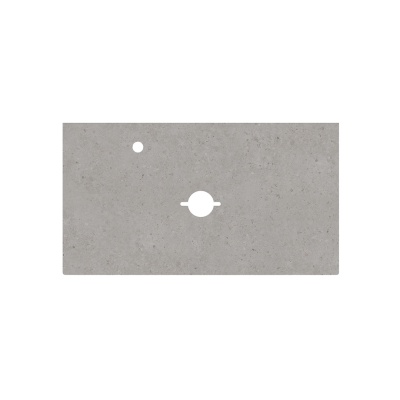 Столешница Magica/Маджика для раковины Safi/Сафи Риккарди 90 см, серая матовая Столешница Magica/Маджика для раковины Safi/Сафи Риккарди 90 см, серая матовая