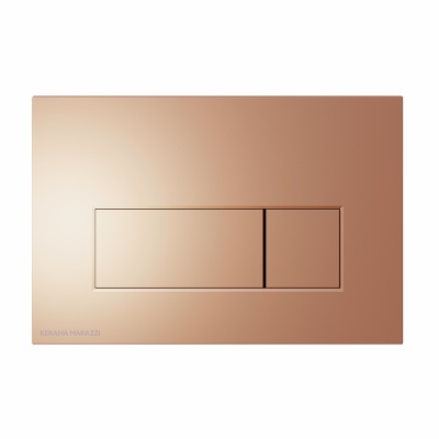 Кнопка управления для скрытых систем инсталляции, розовое матовое золото Кнопка управления для скрытых систем инсталляции, розовое матовое золото