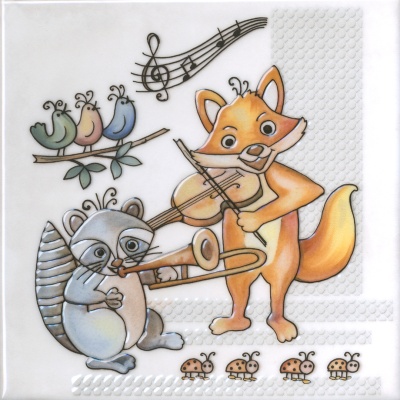 Декор Симфония 2 глянцевый 20x20x0,69