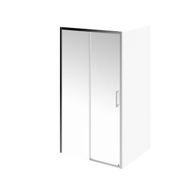 Душевая дверь Vetro/Ветро, раздвижная, 110х195, хром