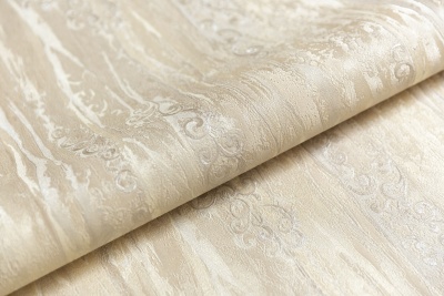 Обои виниловые Виньетки мотив, бежевый