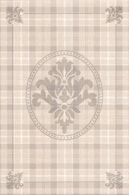 Декор Традиция Клетка матовый 20x30x0,69