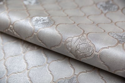 Обои виниловые Арабески мотив, серый