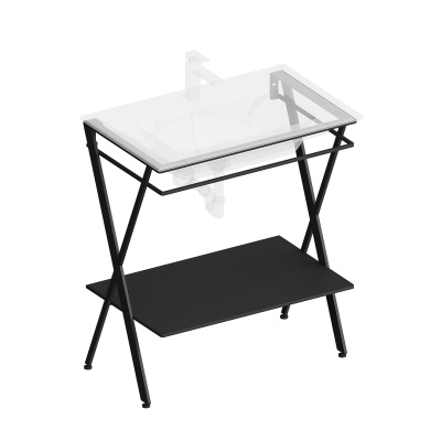 Металлическая структура Piano Next/Пиано Некст напольная 75, черная матовая Металлическая структура Piano Next/Пиано Некст напольная 75, черная матовая