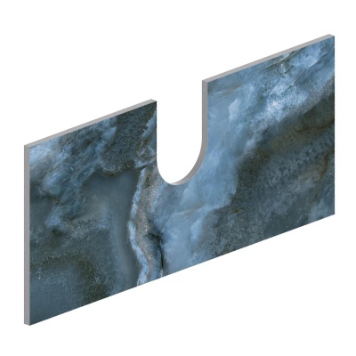 Столешница Cono Onice/Коно Ониче синяя (задняя стенка)