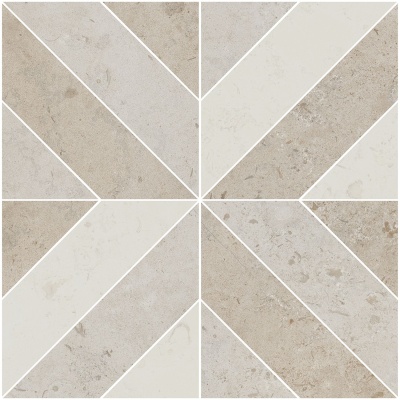 Декор Про Лаймстоун бежевый матовый 60x60x0,9