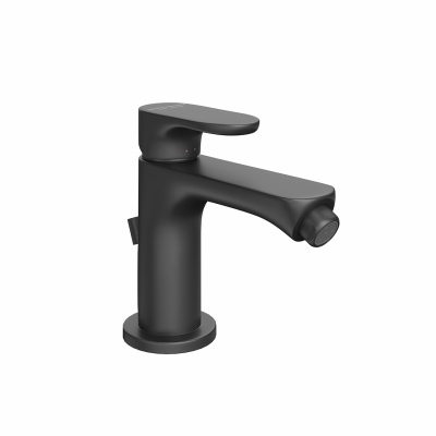 Смеситель для биде Ole/Оле однорычажный с донным клапаном, матовый черный Смеситель для биде Ole/Оле однорычажный с донным клапаном, матовый черный