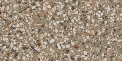 Ступень клееная фронтальная Бричиола бежевый светлый матовый обрезной 33x60x0,9