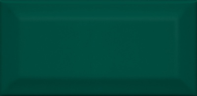 Клемансо зелёный грань глянцевый 7,4x15x0,92