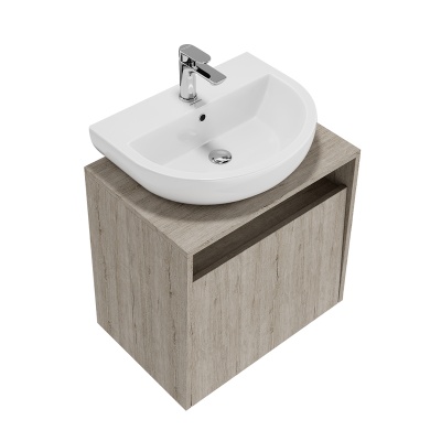 Тумба Pro/Про подвесная 1 ящик 60, дуб Орегон Тумба Pro/Про подвесная 1 ящик 60, дуб Орегон