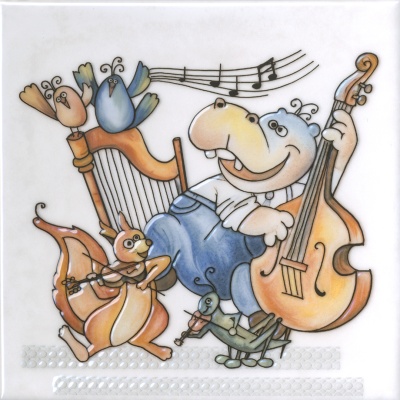 Декор Симфония 3 глянцевый 20x20x0,69