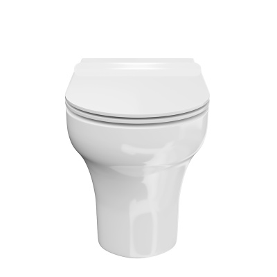 Унитаз Buongiorno/Бонджорно напольный безободковый, белый глянцевый