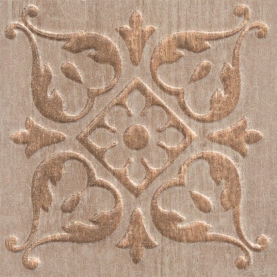 Вставка Браш Вуд бежевый 9,9x9,9x0,8