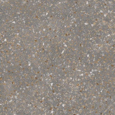 Терраццо коричневый обрезной 60x60x0,9