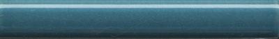 Бордюр Багет Салинас синий глянцевый 15x2x1,1