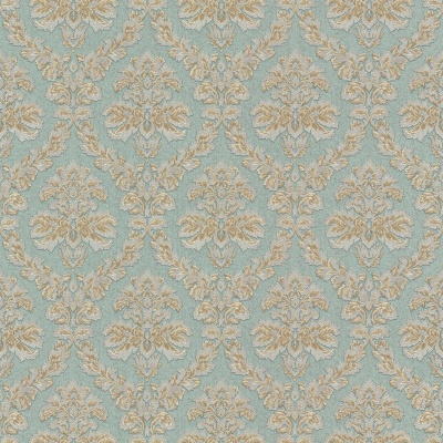 Обои виниловые Палаццо мотив, зеленый Обои виниловые Палаццо мотив, зеленый