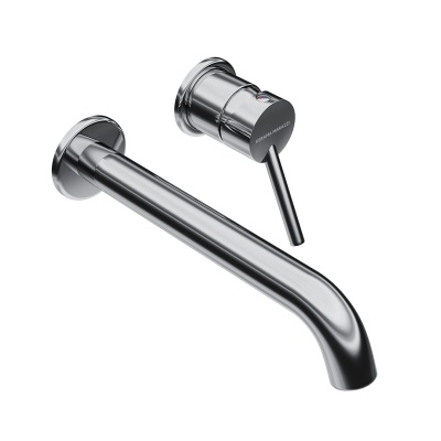 Смеситель для раковины XPro/Икс-Про настенный с внутренней частью, хром