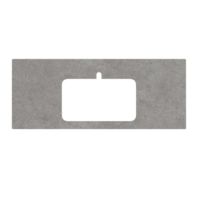 Столешница из керамогранита Фондамента 120, серая Столешница из керамогранита Фондамента 120, серая