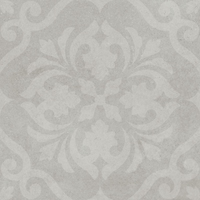 Декор Монсеррат серый светлый матовый обрезной 60x60x1,1