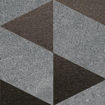 Декор Матрикс серый тёмный 20x20x0,8