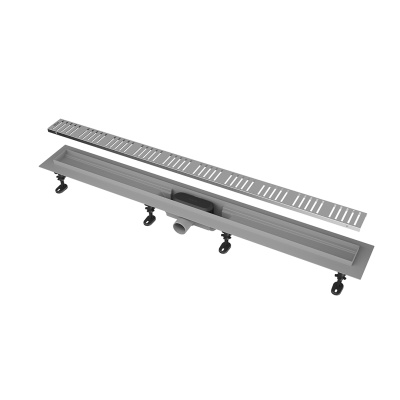 Душевой лоток смарт с перфорированной решеткой, 85 см Душевой лоток смарт с перфорированной решеткой, 85 см