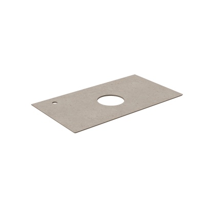 Столешница Magica/Маджика Риккарди 90 см, бежевая матовая