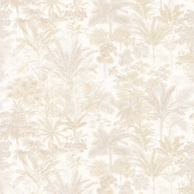 Обои виниловые Оазис мотив, бежевый, белый Обои виниловые Оазис мотив, бежевый, белый