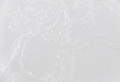 Обои виниловые на флизелиновой основе Ориент мотив, белый